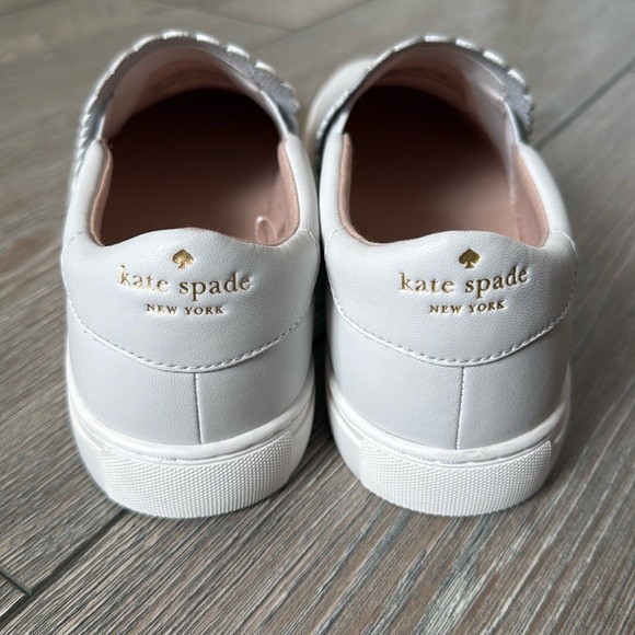 NWOT Kate Spade sneakers slip on size 6.5 white - Picture 3 of 7